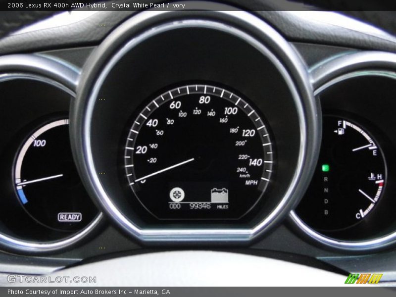 Crystal White Pearl / Ivory 2006 Lexus RX 400h AWD Hybrid