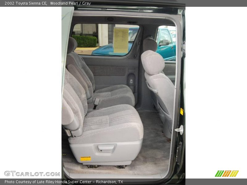 Woodland Pearl / Gray 2002 Toyota Sienna CE