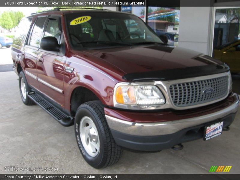 Dark Toreador Red Metallic / Medium Graphite 2000 Ford Expedition XLT 4x4