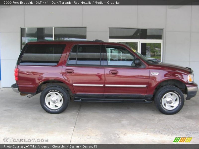Dark Toreador Red Metallic / Medium Graphite 2000 Ford Expedition XLT 4x4