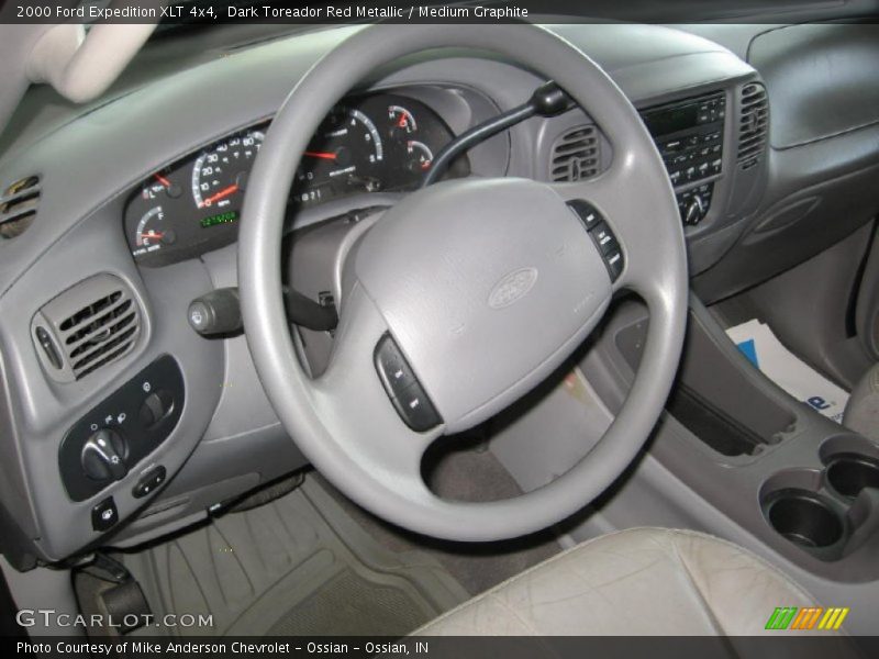 Dark Toreador Red Metallic / Medium Graphite 2000 Ford Expedition XLT 4x4