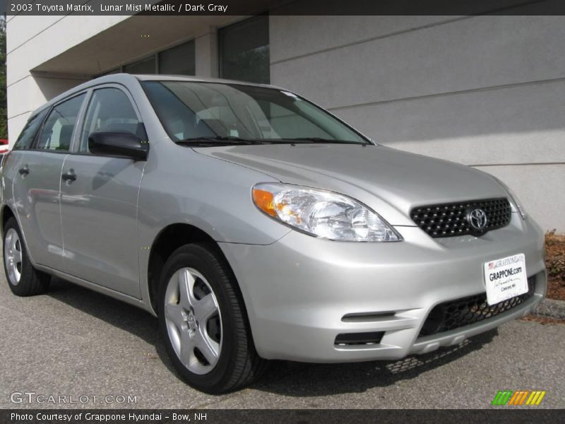 Lunar Mist Metallic / Dark Gray 2003 Toyota Matrix