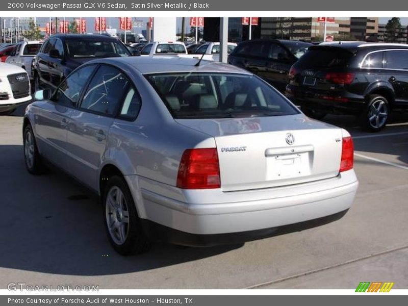 Satin Silver Metallic / Black 2000 Volkswagen Passat GLX V6 Sedan