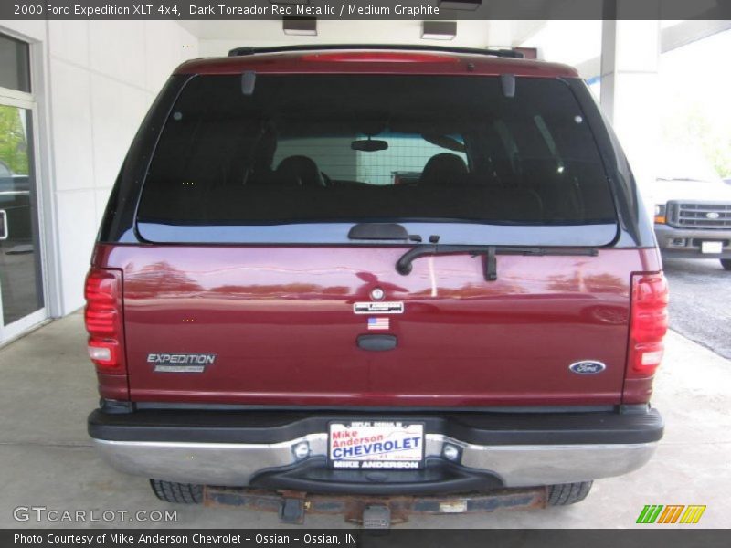 Dark Toreador Red Metallic / Medium Graphite 2000 Ford Expedition XLT 4x4