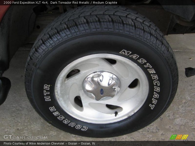 Dark Toreador Red Metallic / Medium Graphite 2000 Ford Expedition XLT 4x4