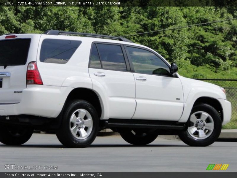 Natural White / Dark Charcoal 2007 Toyota 4Runner Sport Edition