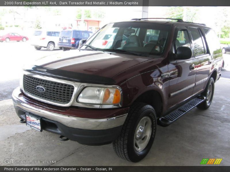 Dark Toreador Red Metallic / Medium Graphite 2000 Ford Expedition XLT 4x4