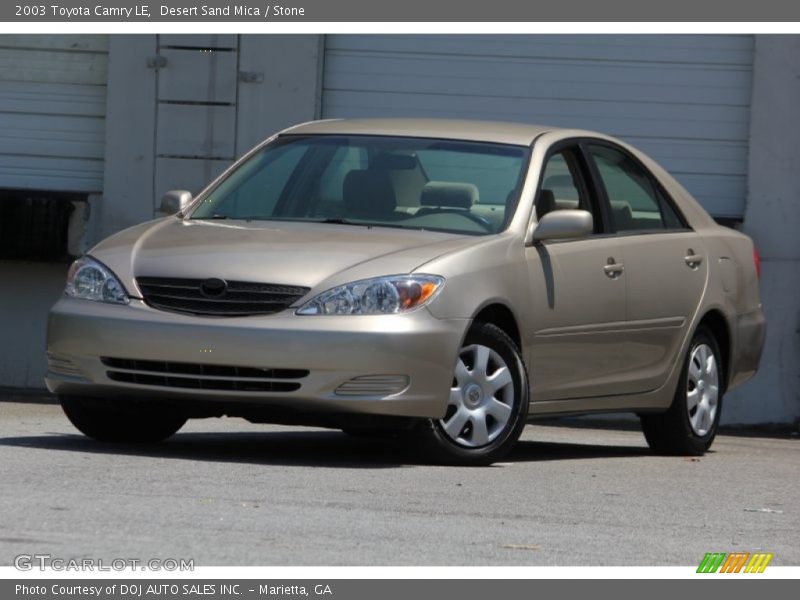 Desert Sand Mica / Stone 2003 Toyota Camry LE
