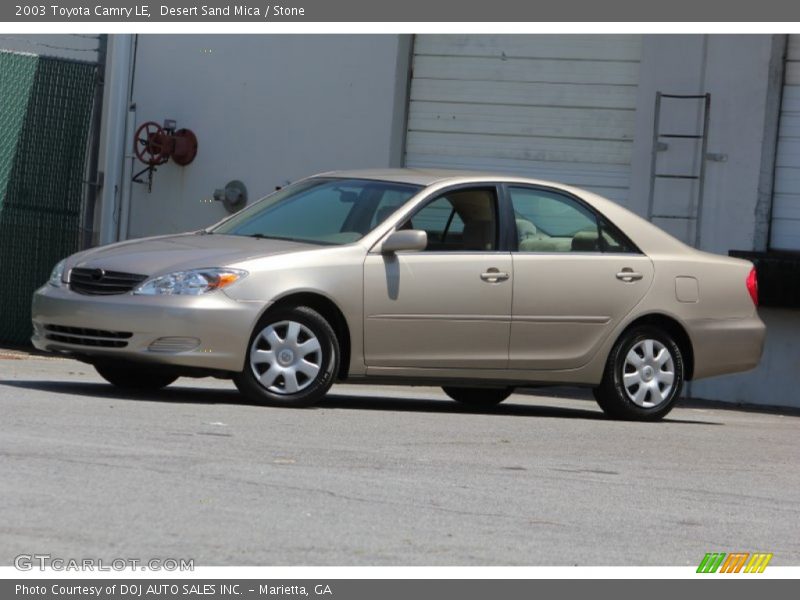 Desert Sand Mica / Stone 2003 Toyota Camry LE