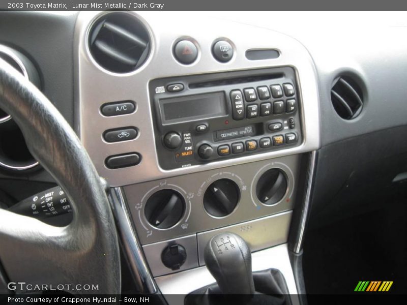 Lunar Mist Metallic / Dark Gray 2003 Toyota Matrix