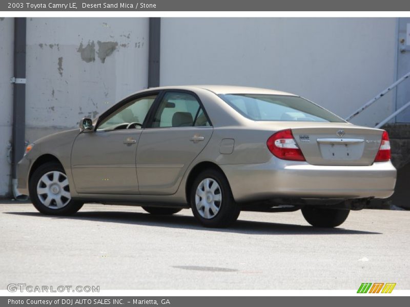 Desert Sand Mica / Stone 2003 Toyota Camry LE