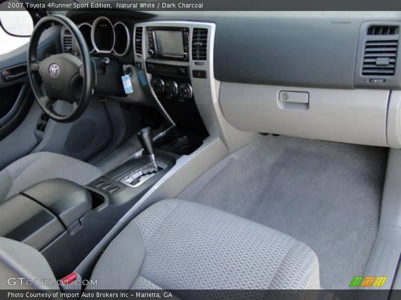 Natural White / Dark Charcoal 2007 Toyota 4Runner Sport Edition