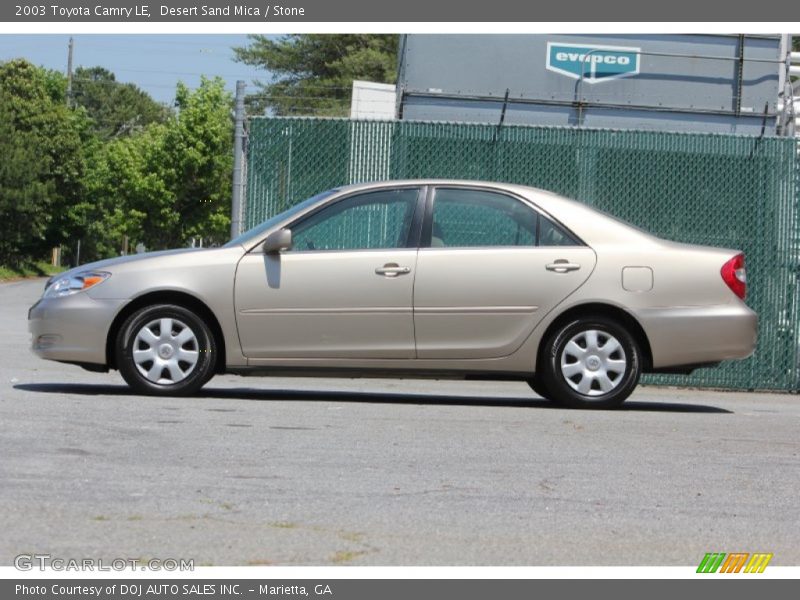 Desert Sand Mica / Stone 2003 Toyota Camry LE