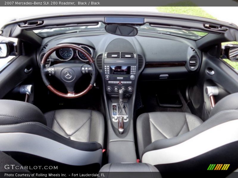  2007 SLK 280 Roadster Black Interior