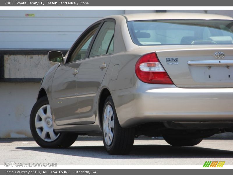 Desert Sand Mica / Stone 2003 Toyota Camry LE