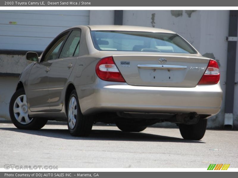 Desert Sand Mica / Stone 2003 Toyota Camry LE