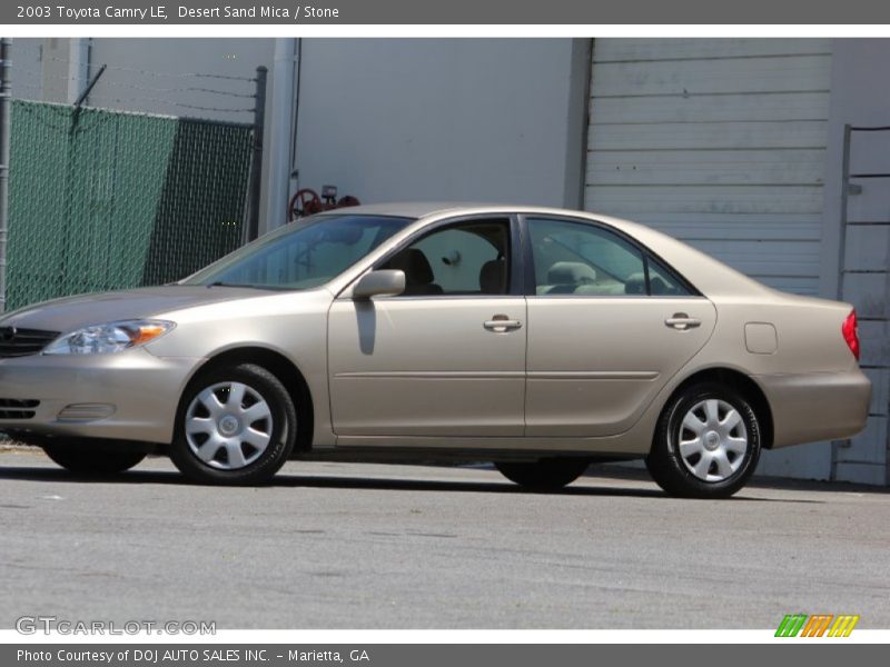 Desert Sand Mica / Stone 2003 Toyota Camry LE