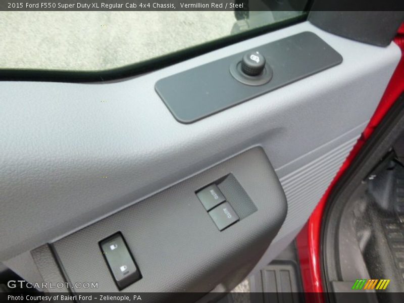 Controls of 2015 F550 Super Duty XL Regular Cab 4x4 Chassis