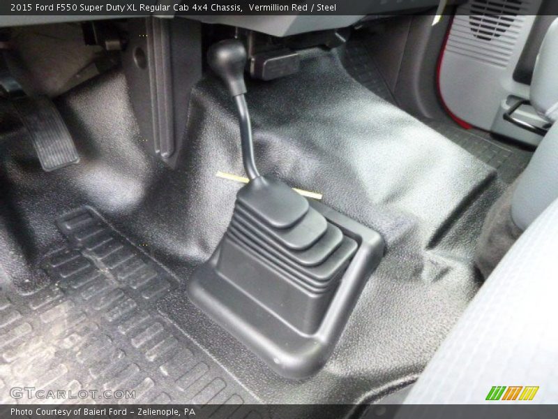 Controls of 2015 F550 Super Duty XL Regular Cab 4x4 Chassis