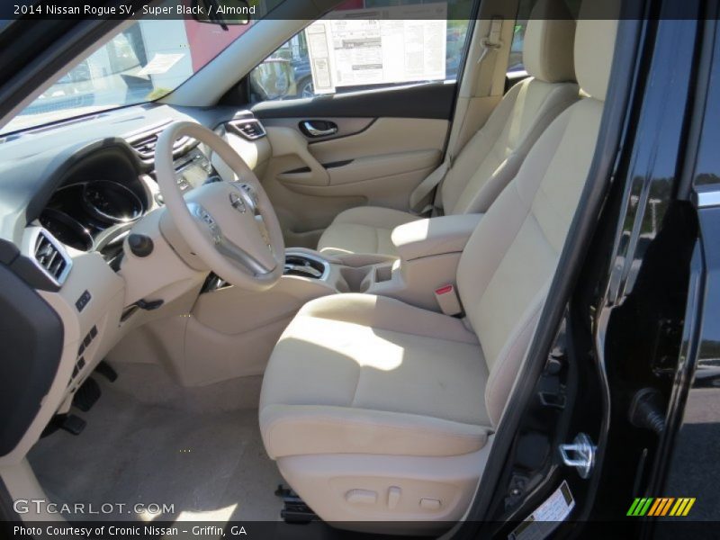 Super Black / Almond 2014 Nissan Rogue SV