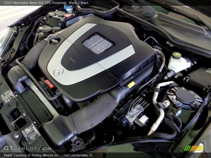  2007 SLK 280 Roadster Engine - 3.0 Liter DOHC 24-Valve VVT V6