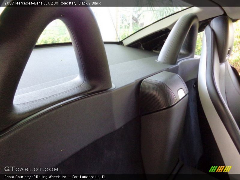 Black / Black 2007 Mercedes-Benz SLK 280 Roadster