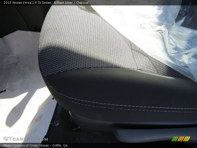 Brilliant Silver / Charcoal 2015 Nissan Versa 1.6 SV Sedan