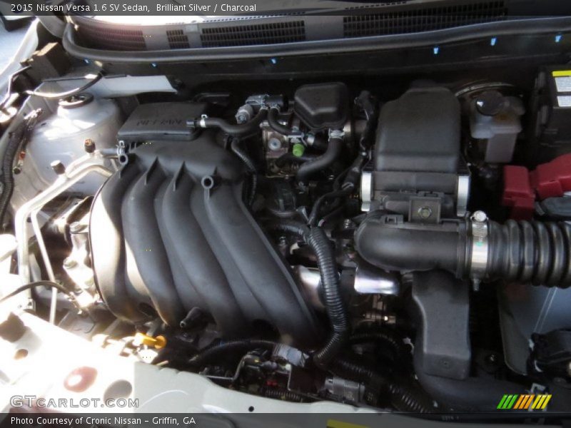  2015 Versa 1.6 SV Sedan Engine - 1.6 Liter DOHC 16-Valve CVTCS 4 Cylinder