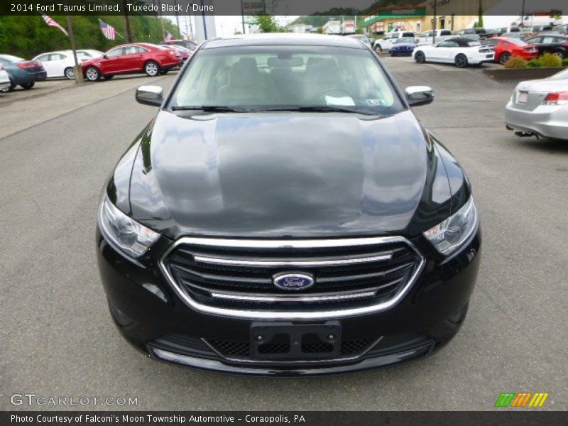 Tuxedo Black / Dune 2014 Ford Taurus Limited