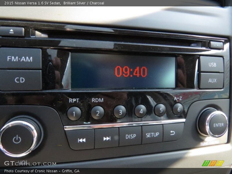 Audio System of 2015 Versa 1.6 SV Sedan