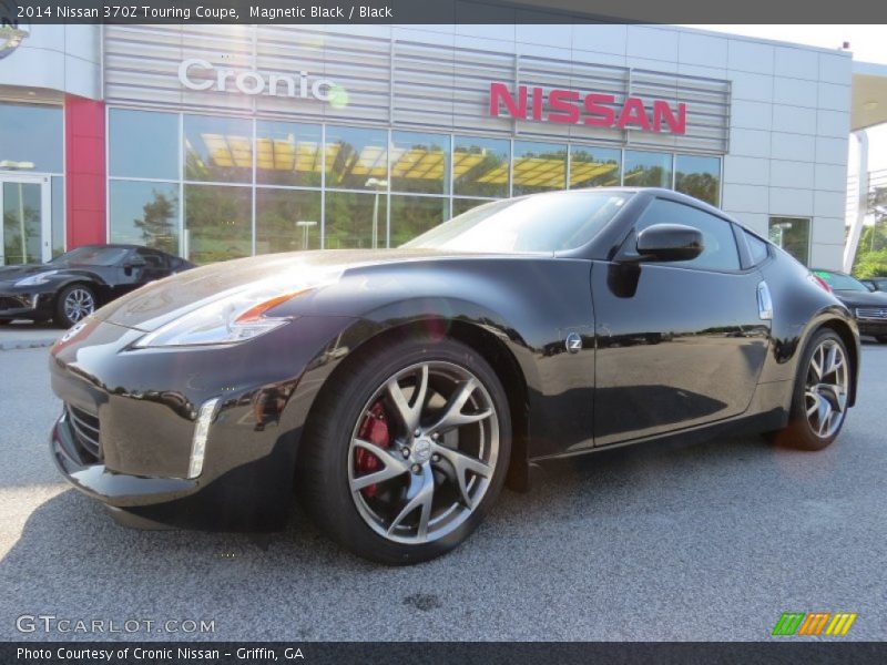 Magnetic Black / Black 2014 Nissan 370Z Touring Coupe