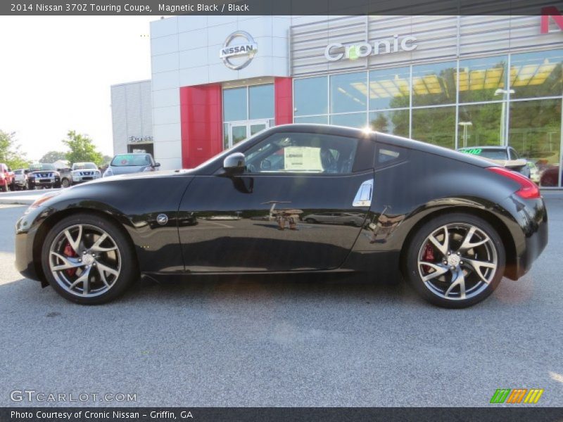 Magnetic Black / Black 2014 Nissan 370Z Touring Coupe