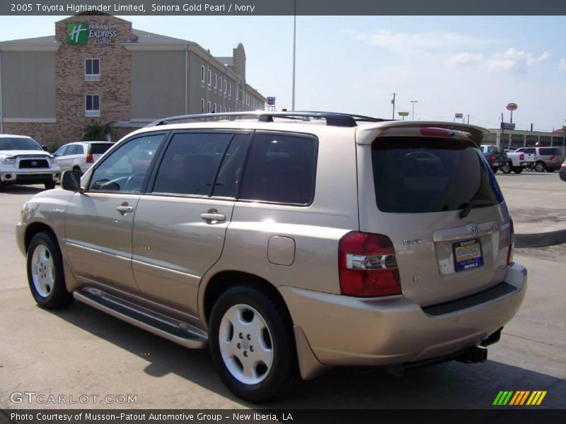 Sonora Gold Pearl / Ivory 2005 Toyota Highlander Limited