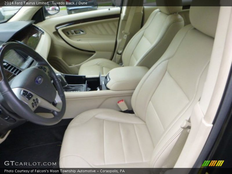 Tuxedo Black / Dune 2014 Ford Taurus Limited