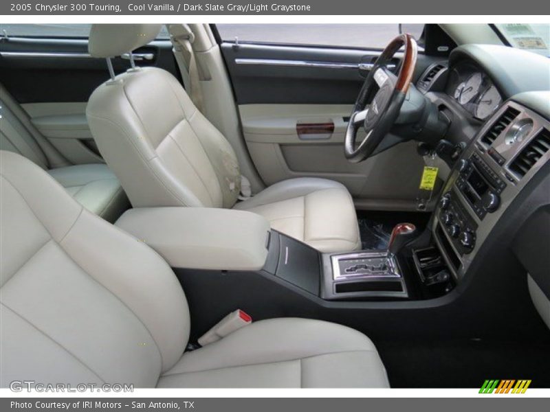 Cool Vanilla / Dark Slate Gray/Light Graystone 2005 Chrysler 300 Touring