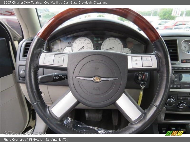 Cool Vanilla / Dark Slate Gray/Light Graystone 2005 Chrysler 300 Touring