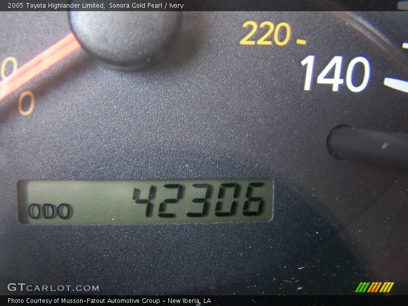 Sonora Gold Pearl / Ivory 2005 Toyota Highlander Limited