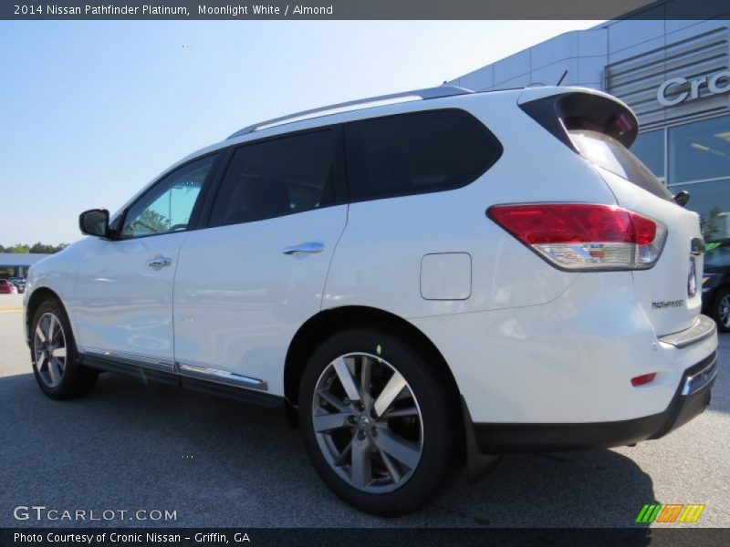 Moonlight White / Almond 2014 Nissan Pathfinder Platinum