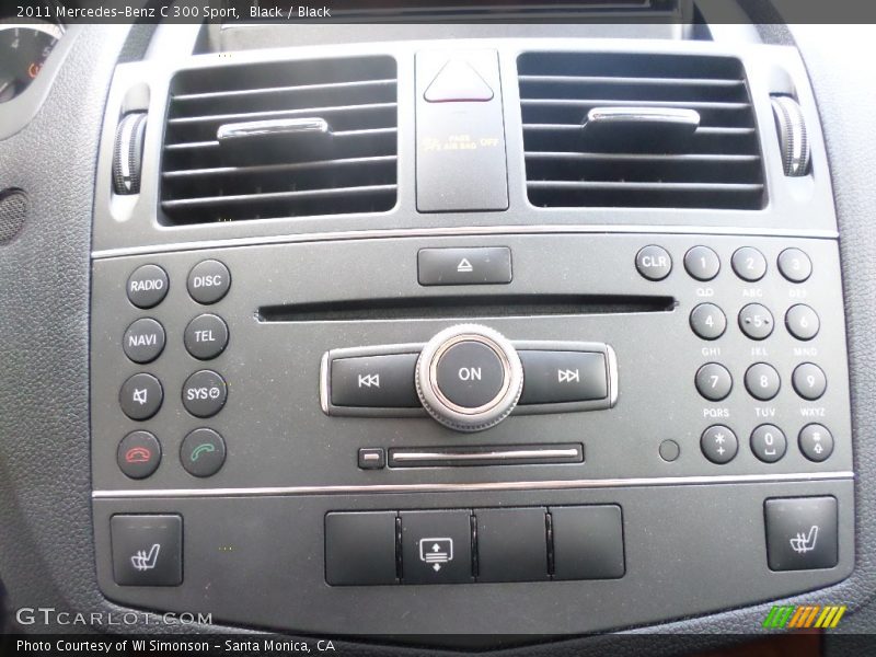 Black / Black 2011 Mercedes-Benz C 300 Sport