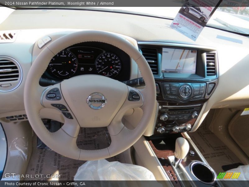 Moonlight White / Almond 2014 Nissan Pathfinder Platinum