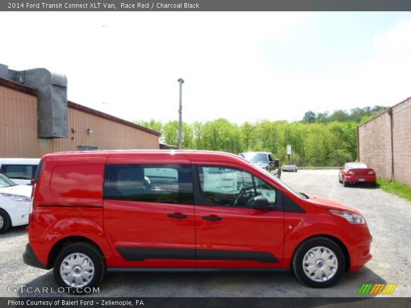 Race Red / Charcoal Black 2014 Ford Transit Connect XLT Van