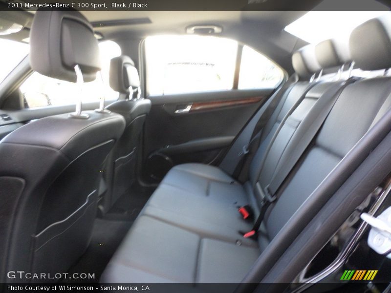 Black / Black 2011 Mercedes-Benz C 300 Sport