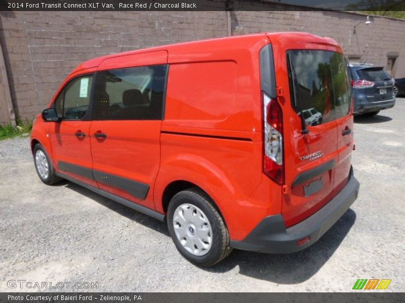 Race Red / Charcoal Black 2014 Ford Transit Connect XLT Van