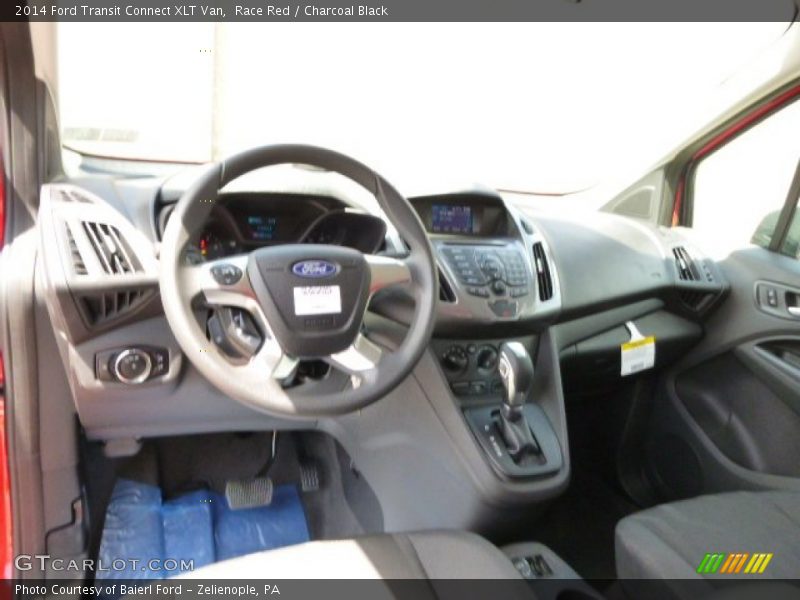 Race Red / Charcoal Black 2014 Ford Transit Connect XLT Van
