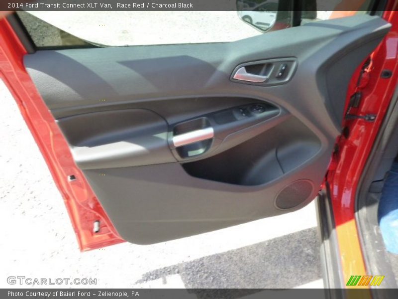 Race Red / Charcoal Black 2014 Ford Transit Connect XLT Van