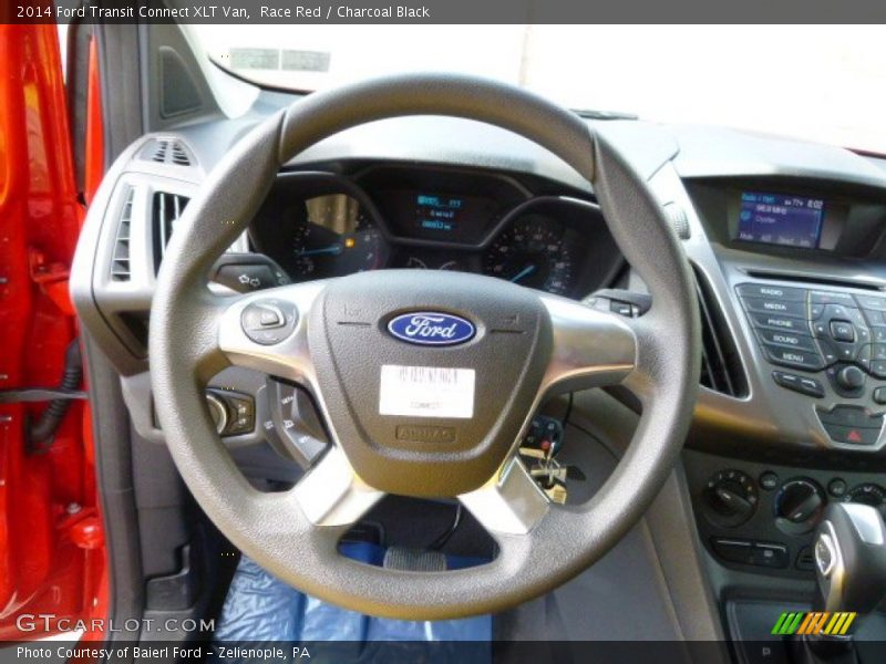 Race Red / Charcoal Black 2014 Ford Transit Connect XLT Van