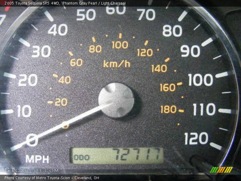 Phantom Gray Pearl / Light Charcoal 2005 Toyota Sequoia SR5 4WD