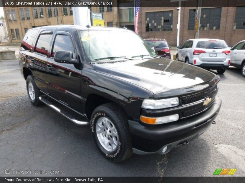Black / Gray/Dark Charcoal 2005 Chevrolet Tahoe Z71 4x4