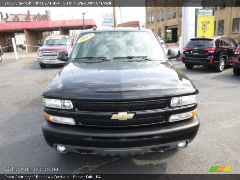 Black / Gray/Dark Charcoal 2005 Chevrolet Tahoe Z71 4x4