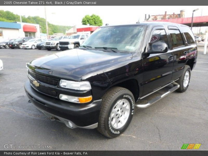 Black / Gray/Dark Charcoal 2005 Chevrolet Tahoe Z71 4x4